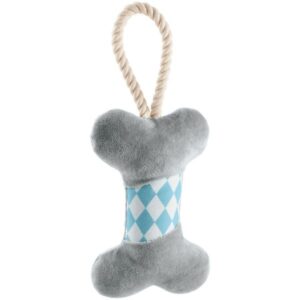 Jouet chien Salima Os gris HUNTER