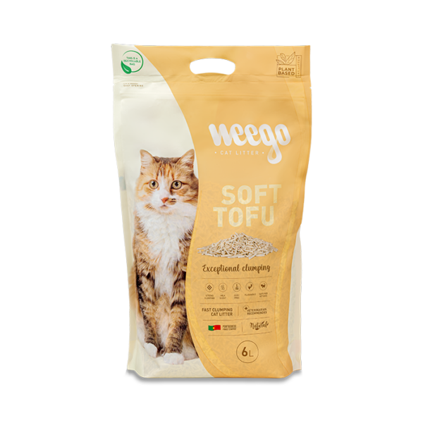 Weego - Litière agglomérante au tofu